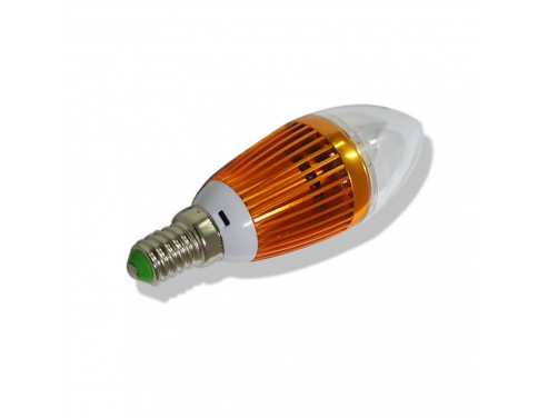 4W E14 AC110-240V Warm White Candle Bulb